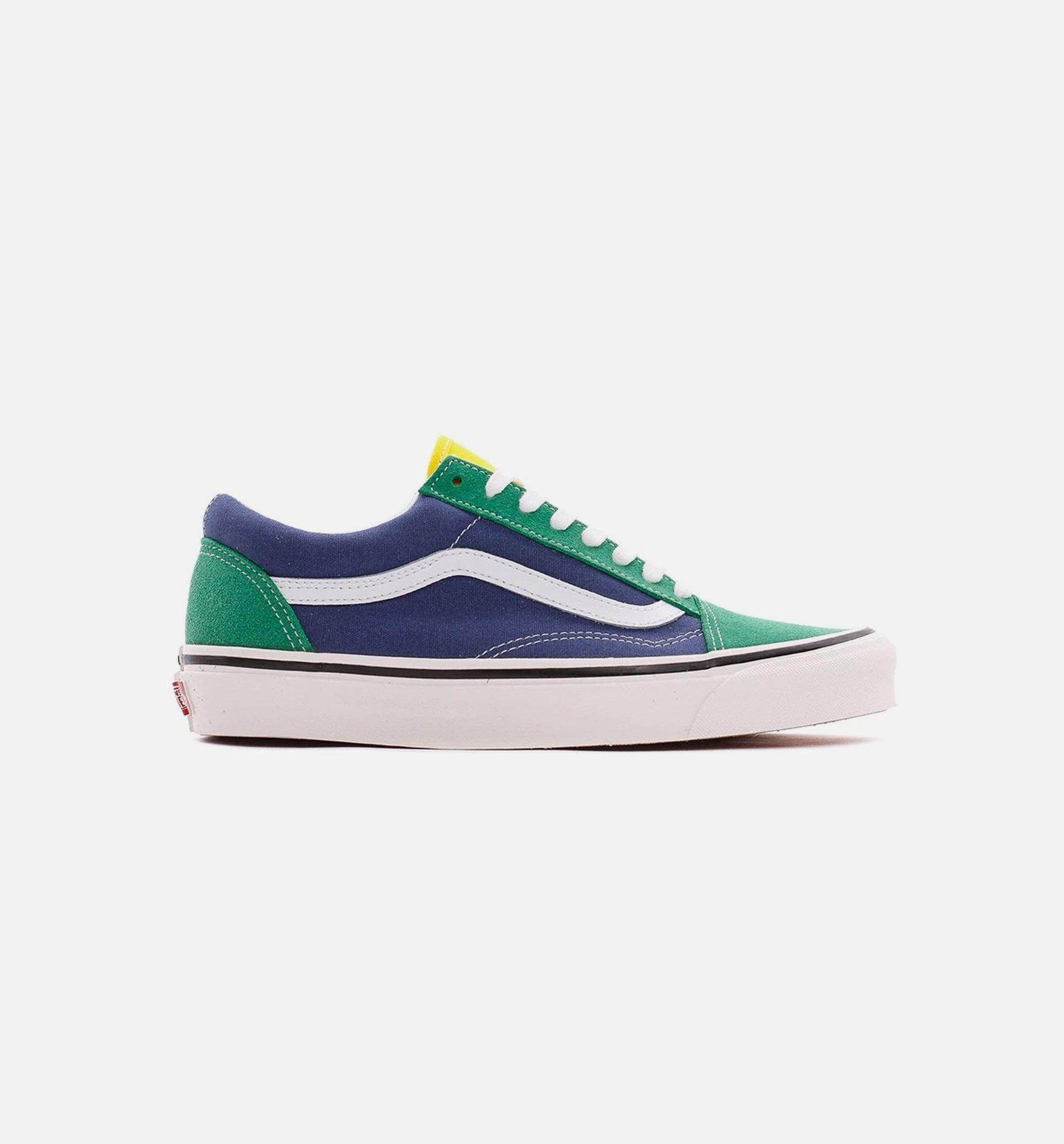 vans old skool navy green