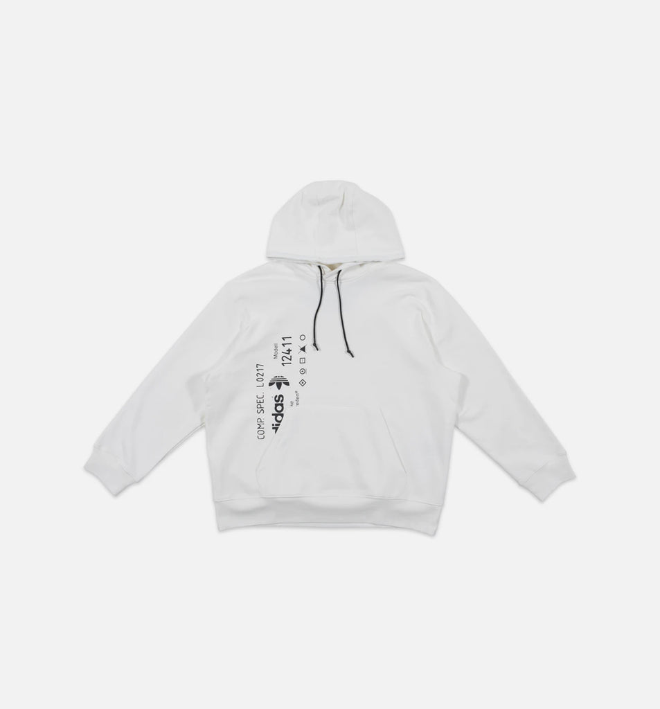 adidas x white mountaineering graphic hoodie