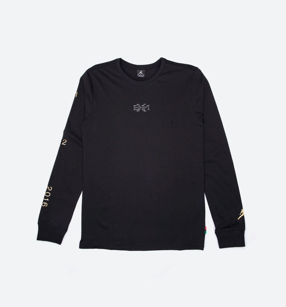 jordan black long sleeve