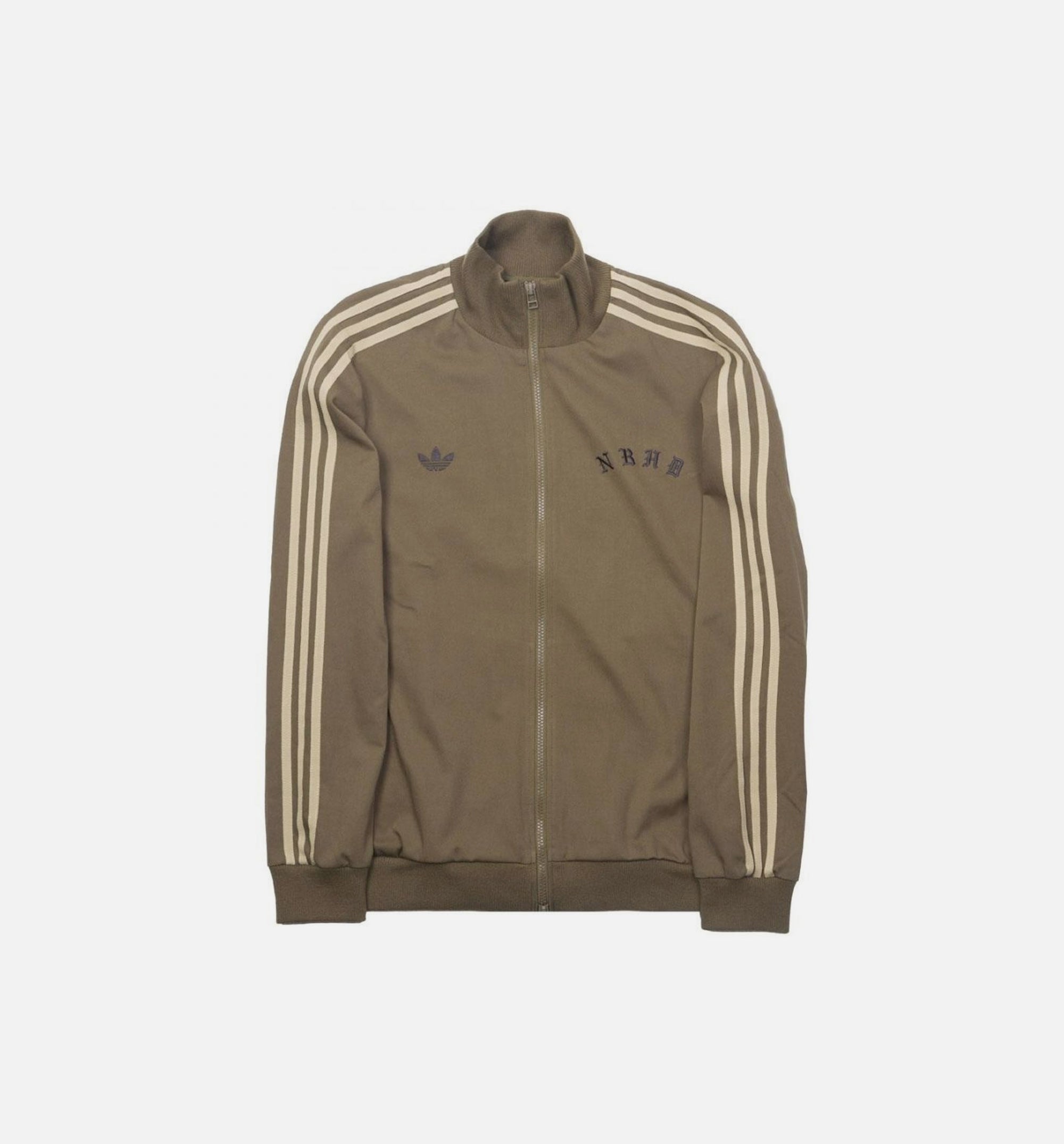 Adidas Consortium DH2042 adidas X Neighborhood Collection Mens Track Jacket - Olive/White – ShopNiceKicks.com