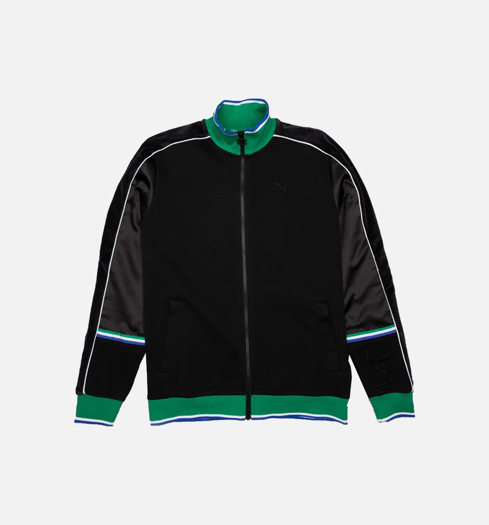 puma green tracksuit mens