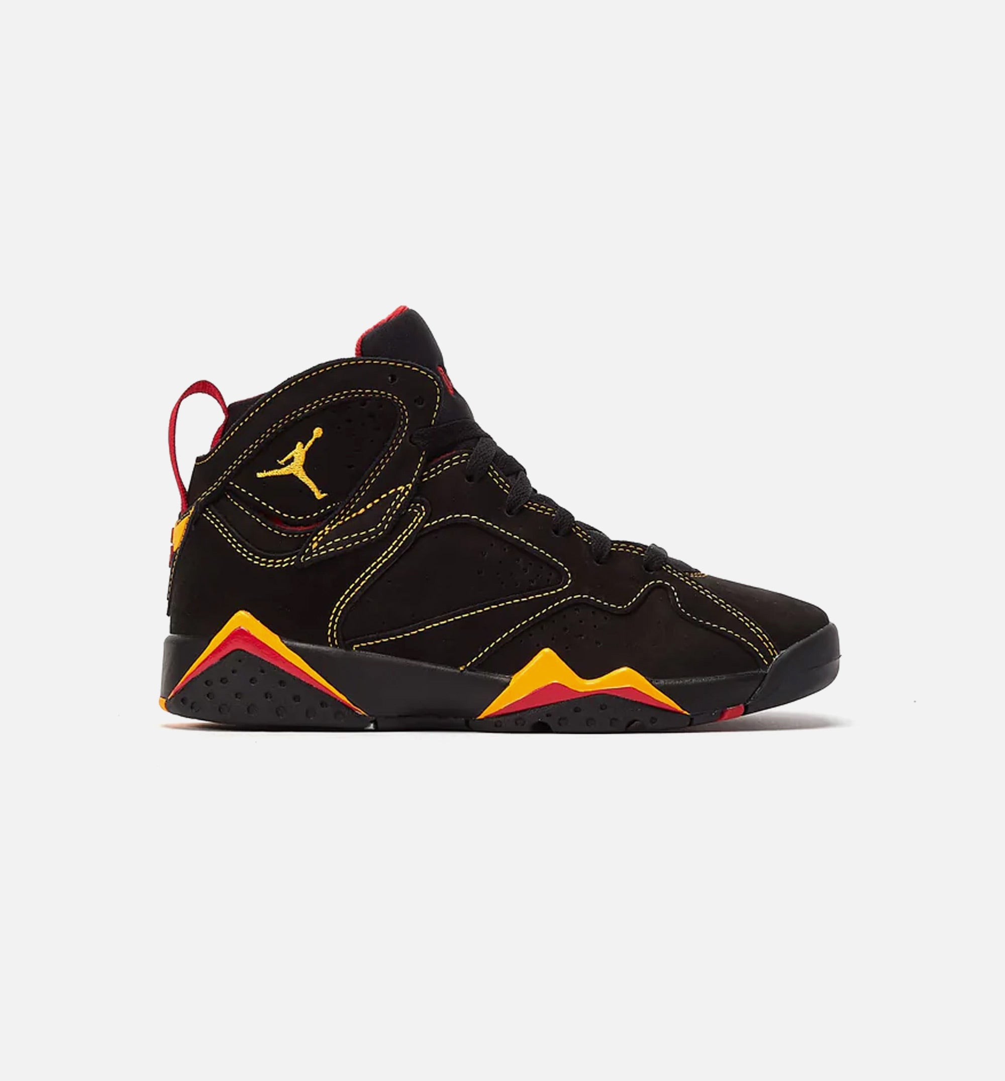 black yellow red jordans