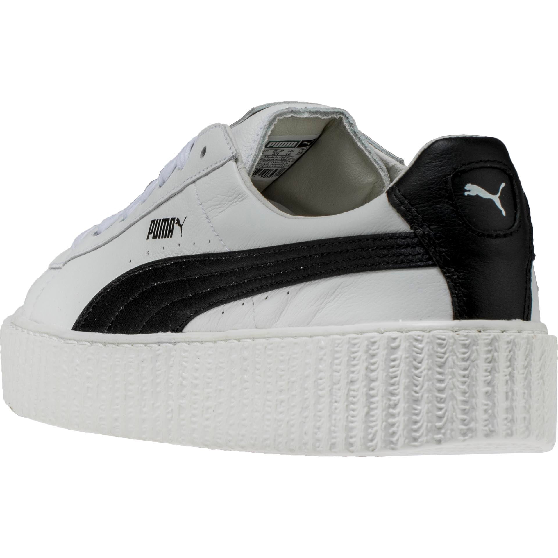 Surichinmoi Nueva Zelanda bandeja PUMA 364640 01 Puma Rihanna Fenty Crinkled Leather Creeper Men's -  White/Black – ShopNiceKicks.com