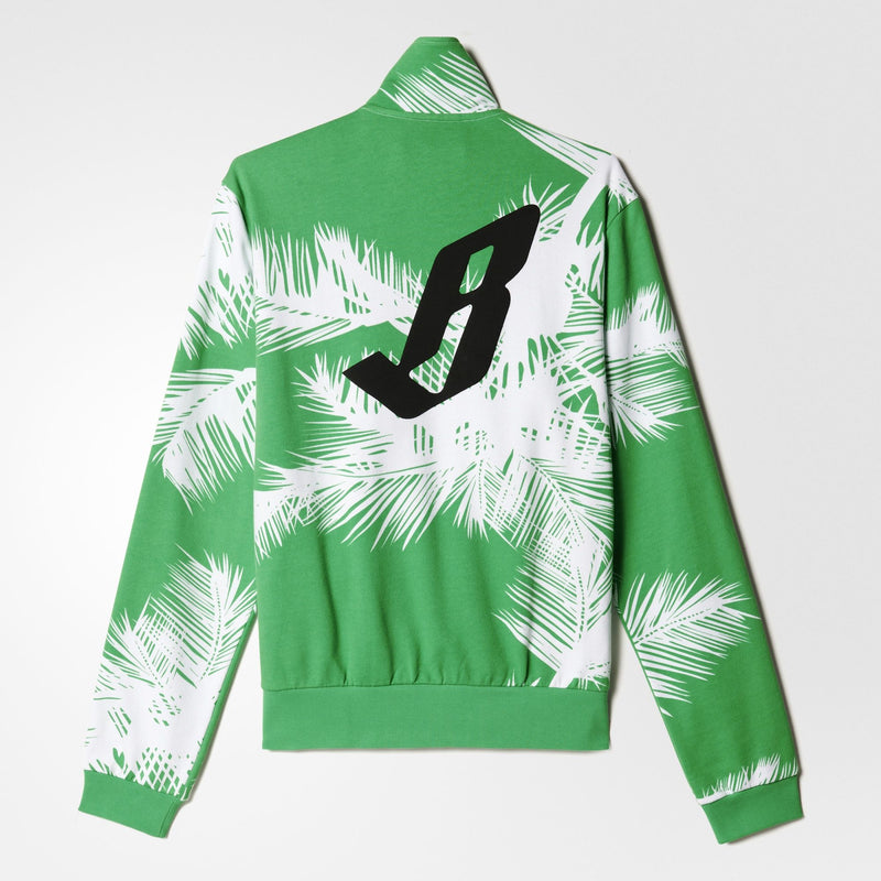 adidas palm print jacket