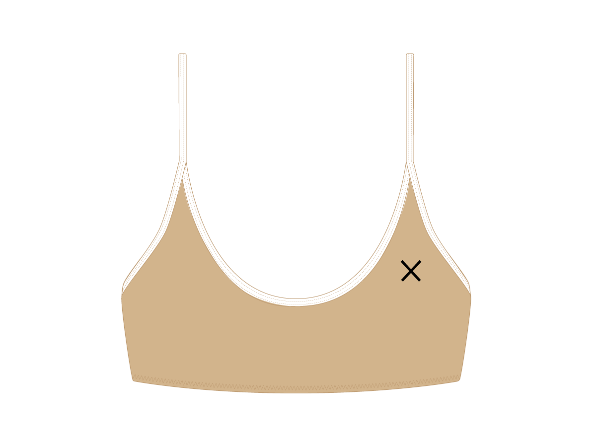 tan bralette