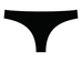 black seamless panties