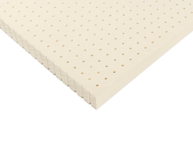 3 med natural talalay latex mattress topper