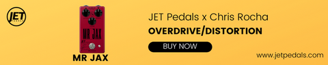 MR JAX Overdrive Distortion Pedal from JET Pedals