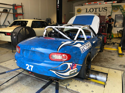 Mazda Miata on Dyno