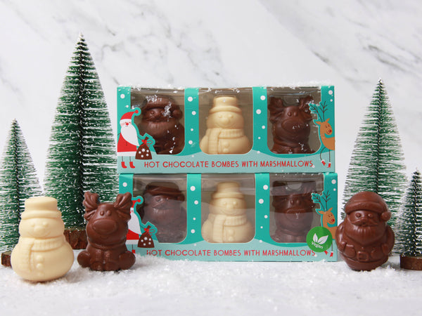 Christmas Hot Chocolate Bombes for Kids