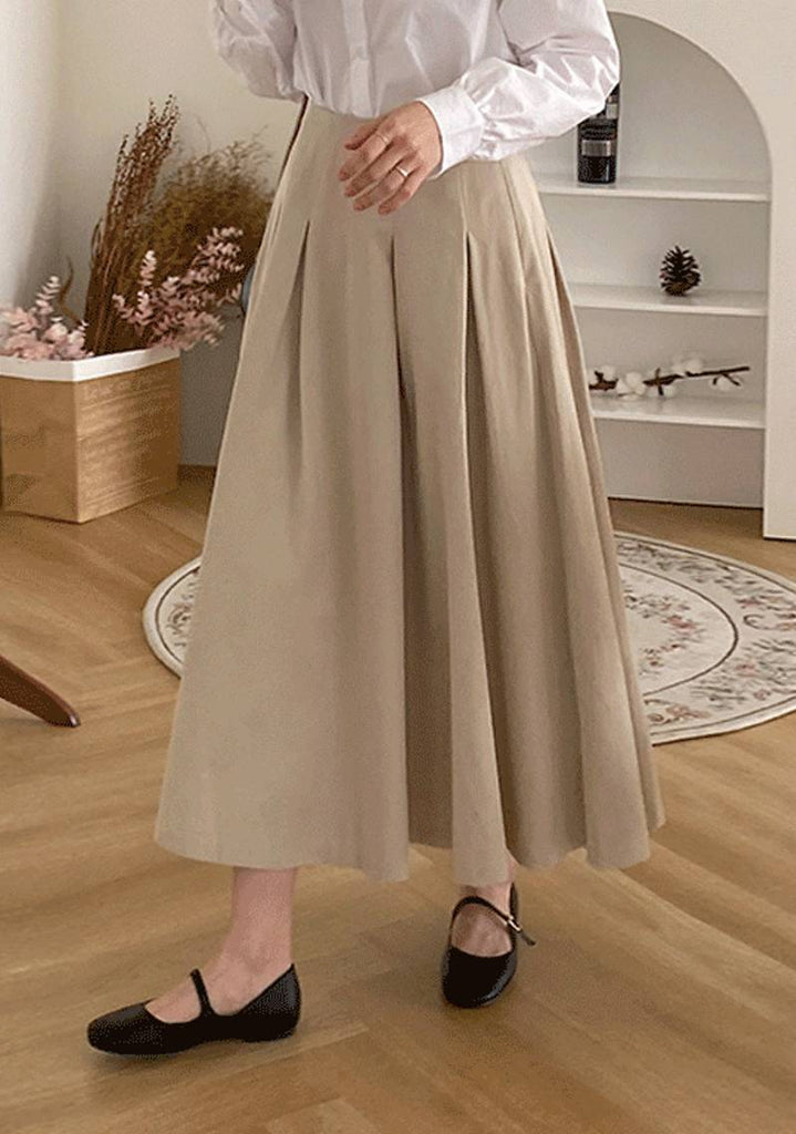 4DLOOK Find Her Pace Long Skirt | on Sthsweet | Korean Fashion & Beauty Sto