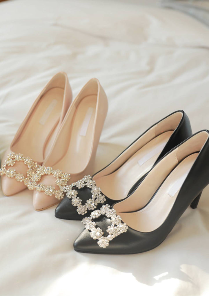 shiny heels
