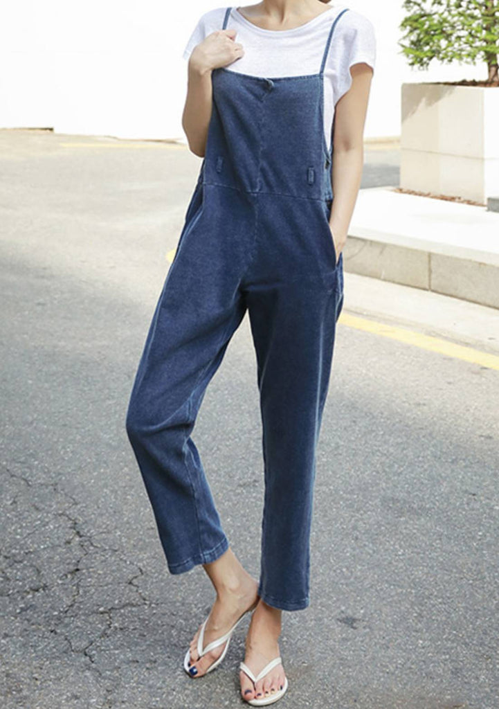 summer denim jumpsuit