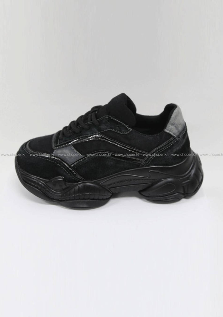 ugly sneakers black