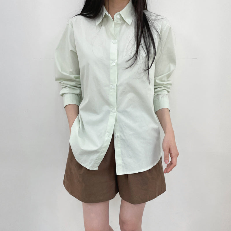 4DLOOK Cute And Sophisticated Shirt | on Sthsweet | Korean Fashion