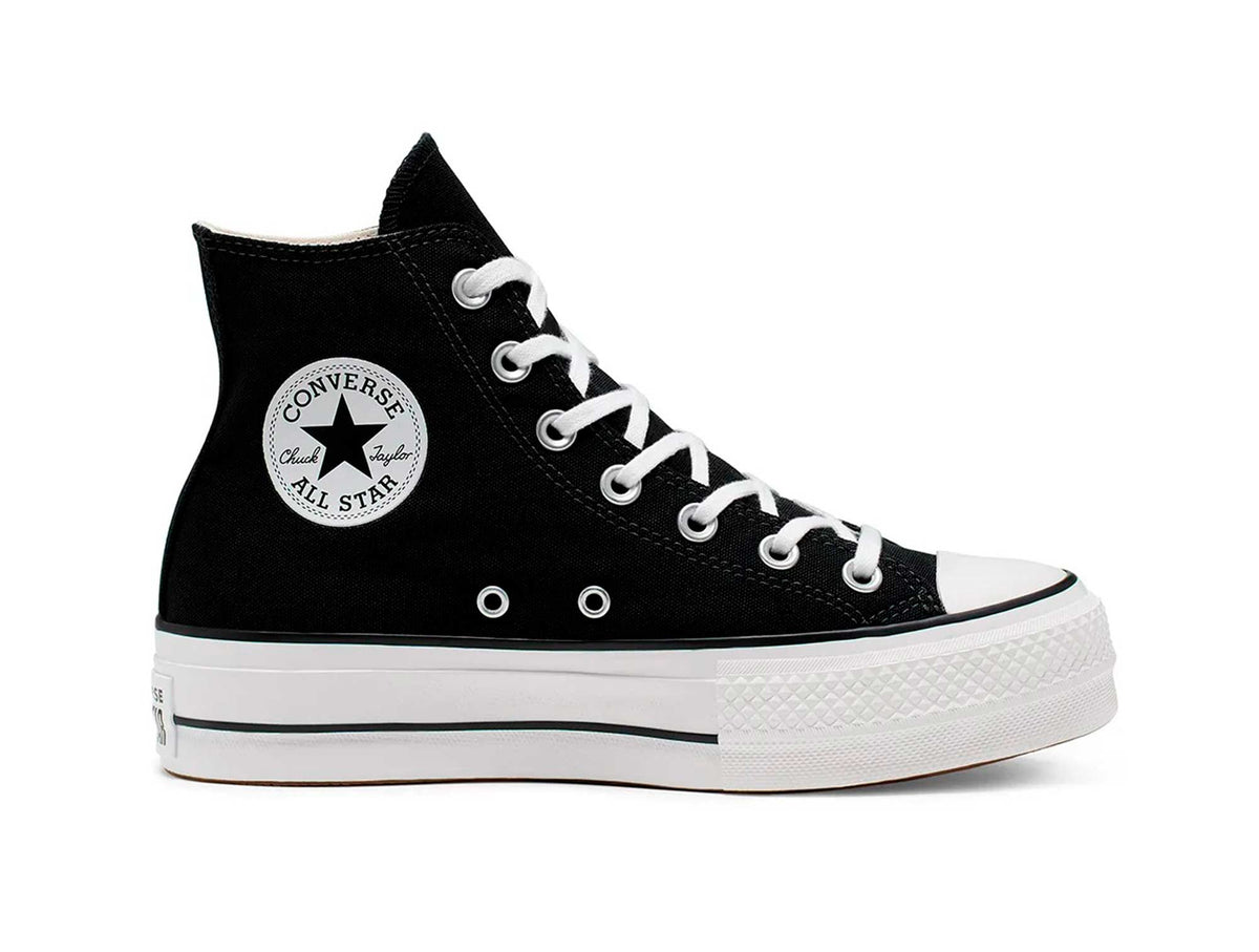 SCART Producto Zapatilla Converse Chuck Taylor Hi Plataforma Mujer Negro