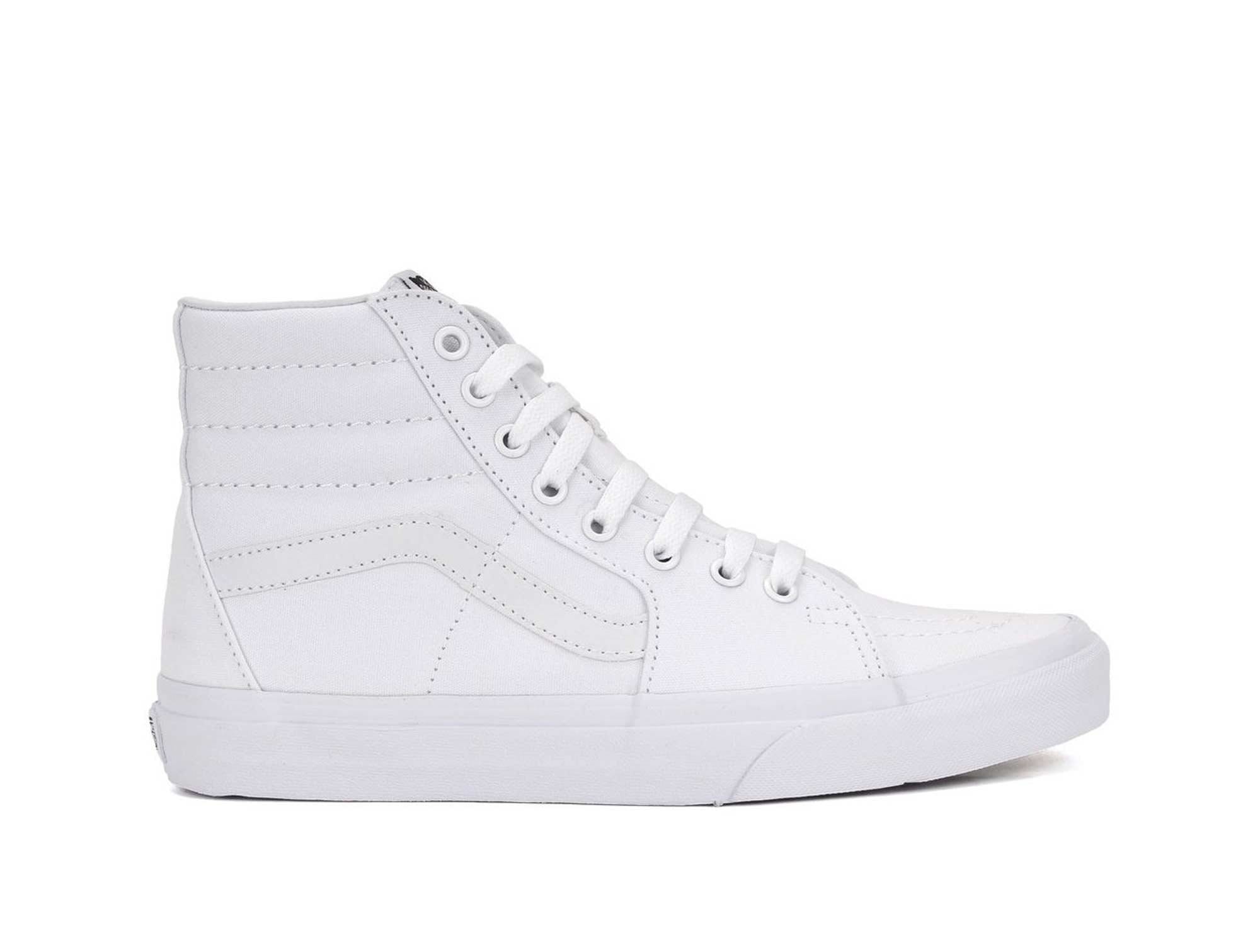 vans blancas enteras