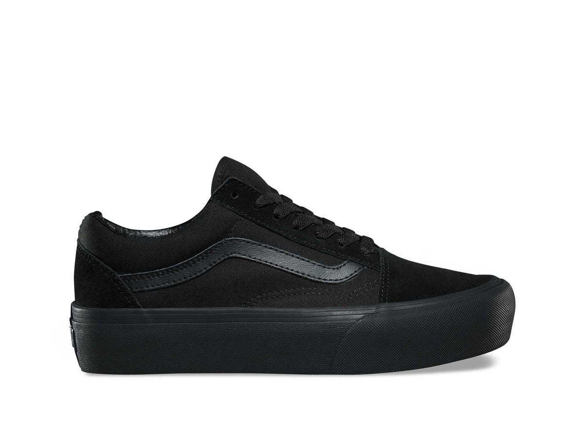 Zapatilla Vans Old Skool Plataforma Mujer Negro Blockstorecl 