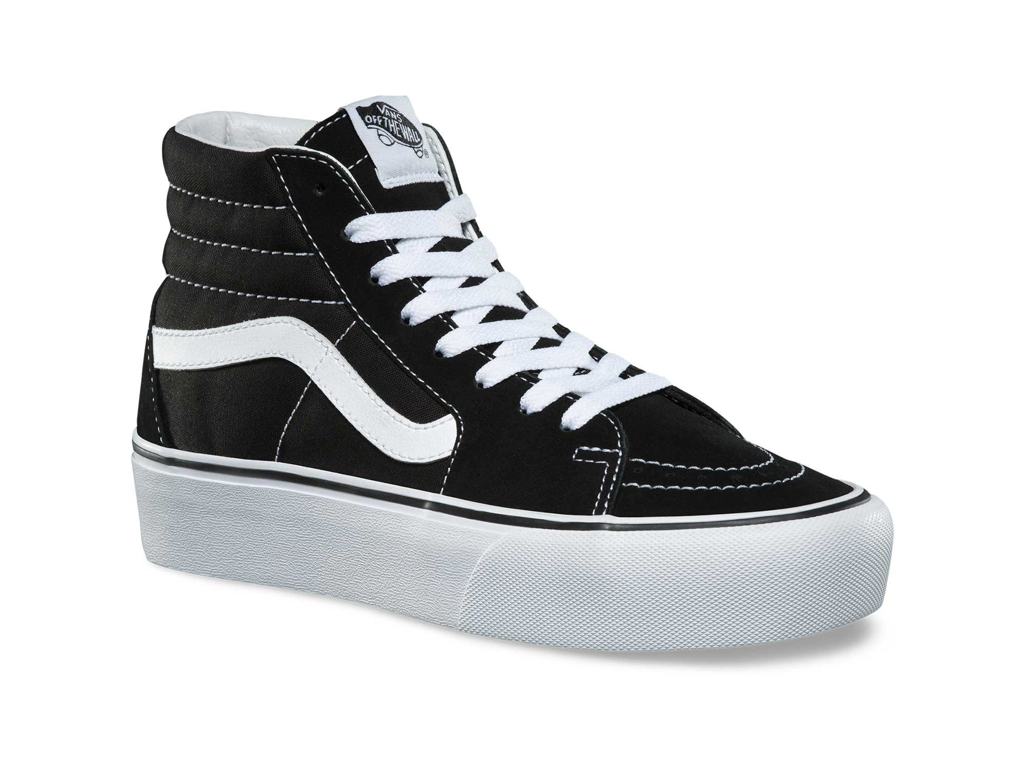 Zapatilla Vans Sk8-Hi Plataforma Mujer Negro - Blockstore.cl