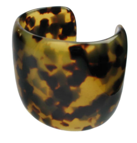 A perfect tortoise shell resin pierced hoop earring - Angie Gooderham ...