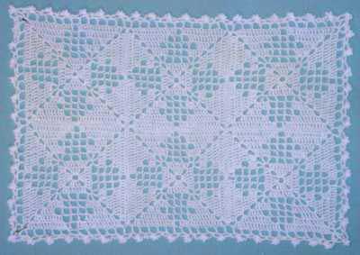 Rectangular Doily Free Pattern– Maggie&#039;s Crochet