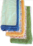 Receiving Blanket Eyelet Edging Crochet Pattern – Maggie's Crochet