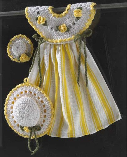 Yellow Rose Oven Door Dress Crochet Pattern– Maggie's Crochet