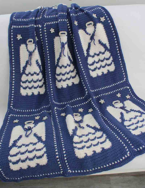 Angel Afghan Crochet Pattern - Maggie's Crochet