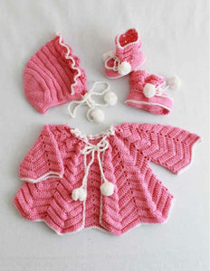 crochet baby layette