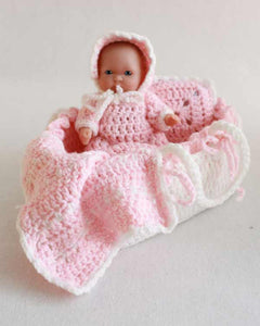 free crochet pattern doll basket