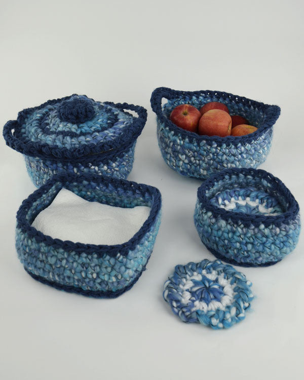 Super Easy Bulky Kitchen Set Crochet Pattern Maggie's Crochet