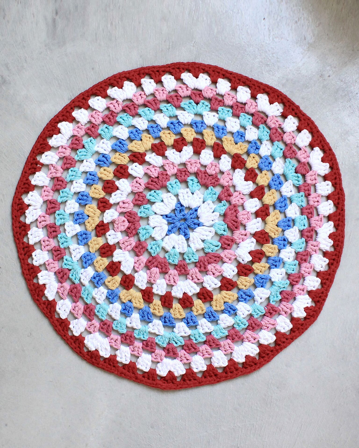 Free Printable Crochet Pattern For Round Granny