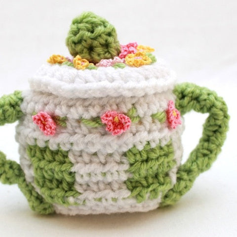 Tea Set Crochet Pattern – Maggie's Crochet