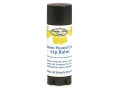 Lemon Pound Cake Lip balm with Organic Argan Oil