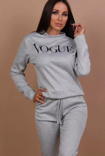 vogue tracksuit khaki