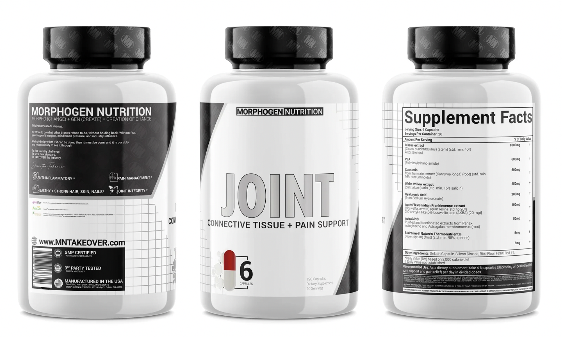 JOINT - Connective Tissue + Pain Support – Morphogen Nutrition