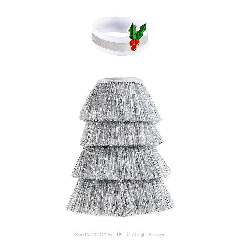 Claus Couture Collection Tiny Tinsel Dress Santa S Store The Elf On The Shelf