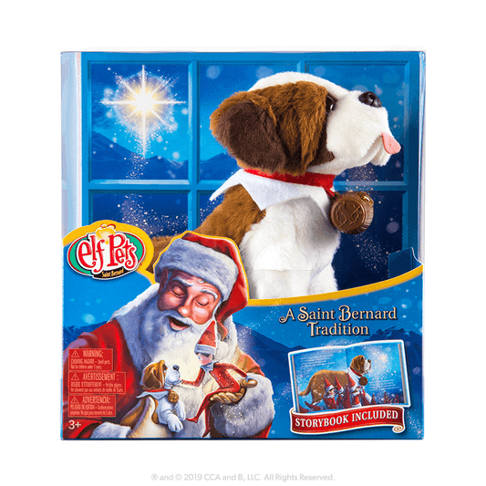 SCS Direct Reindeer Plush 12 Christmas Pet Stuffed Doll - Great with Your Holiday Elf