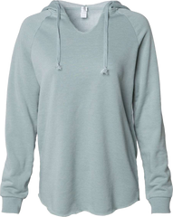 Women’s Lightweight California Wave Wash Hooded Sweatshirts