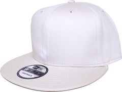 New Era Blank Snapback White