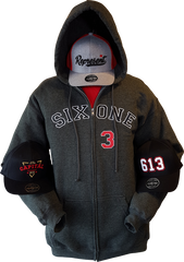 Six One 3 Zip Hoodies