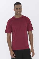 ATC™ Polyester Heather Wicking T-Shirt Model