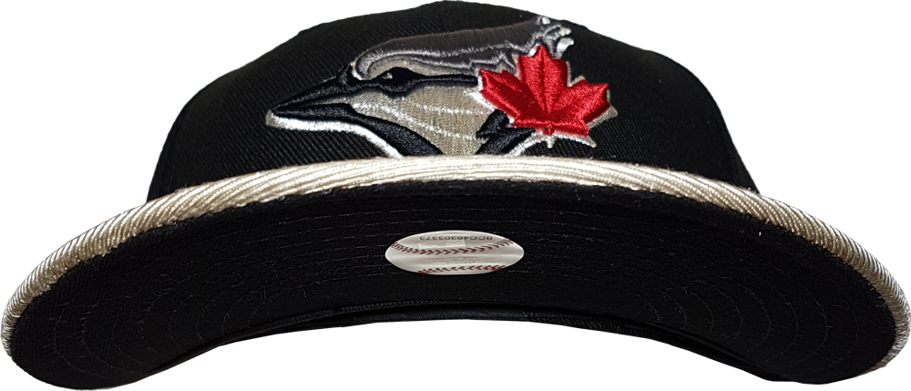 Toronto Blue Jays Fitted Custom Exclusive Low Profile Black And Metall More Than Just Caps Clubhouse