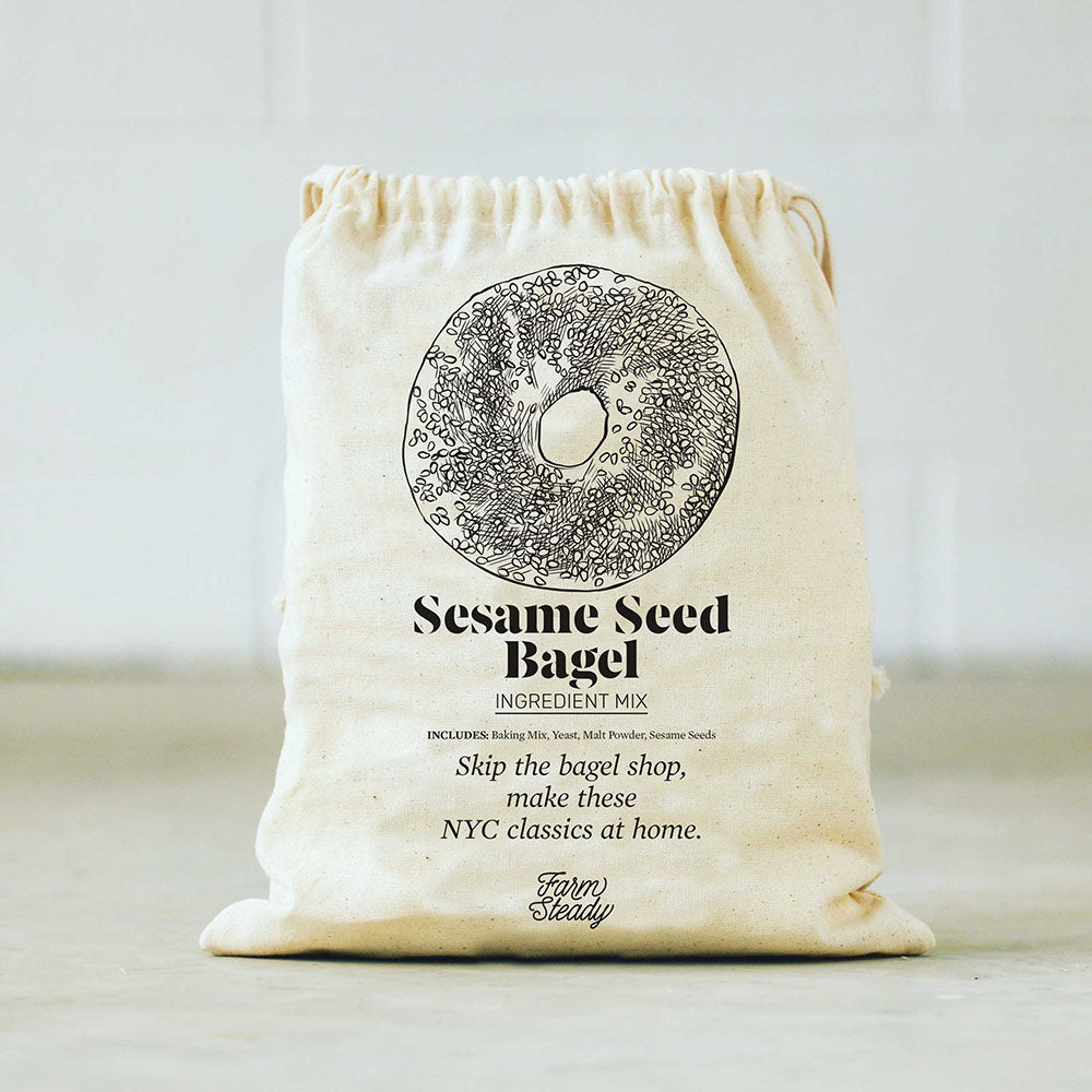 Sesame Bagel Baking Mix - FarmSteady product image