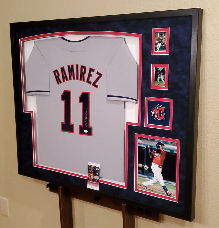 framed baseball jersey