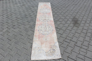 Vintage Runner Rug - 24" x 130.5" , #462 - Kilim Rug Store - 20 X 59 Runner Rug