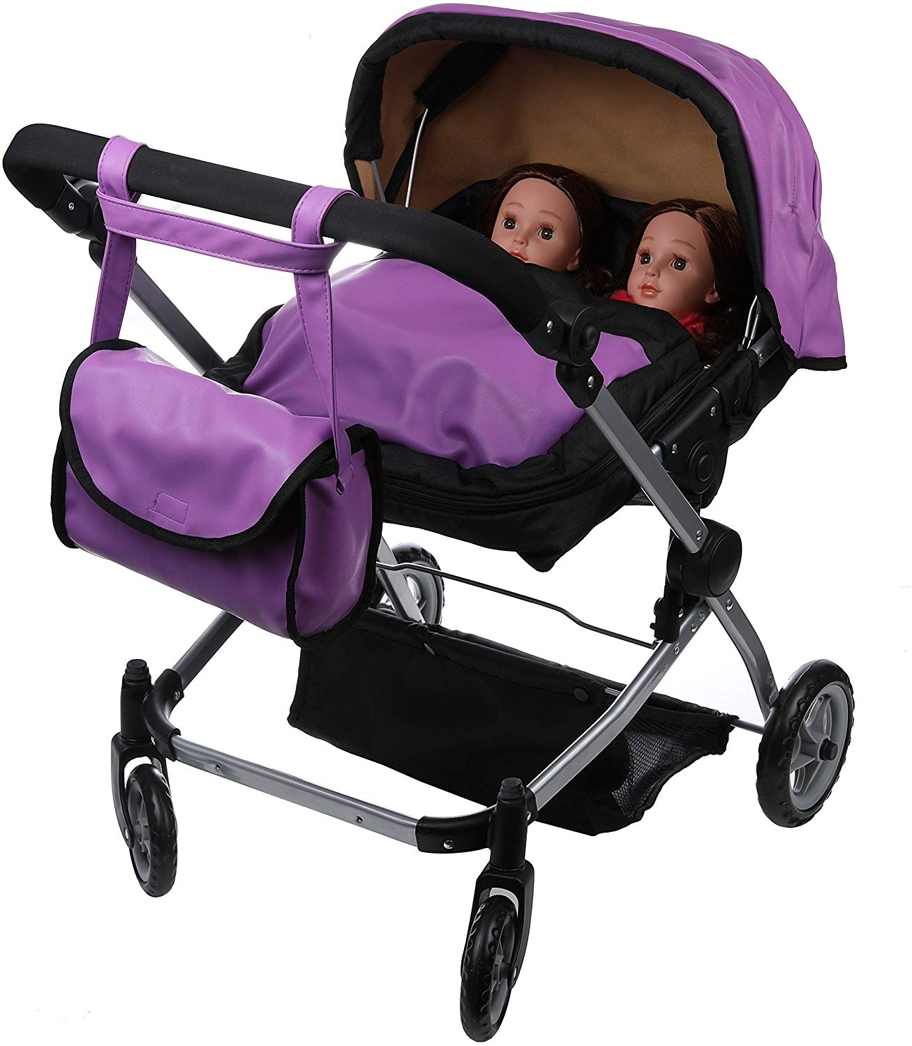 babyboo twin doll stroller