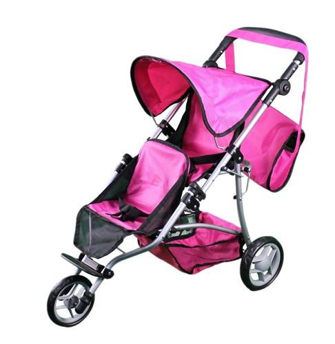 mommy and me double doll stroller