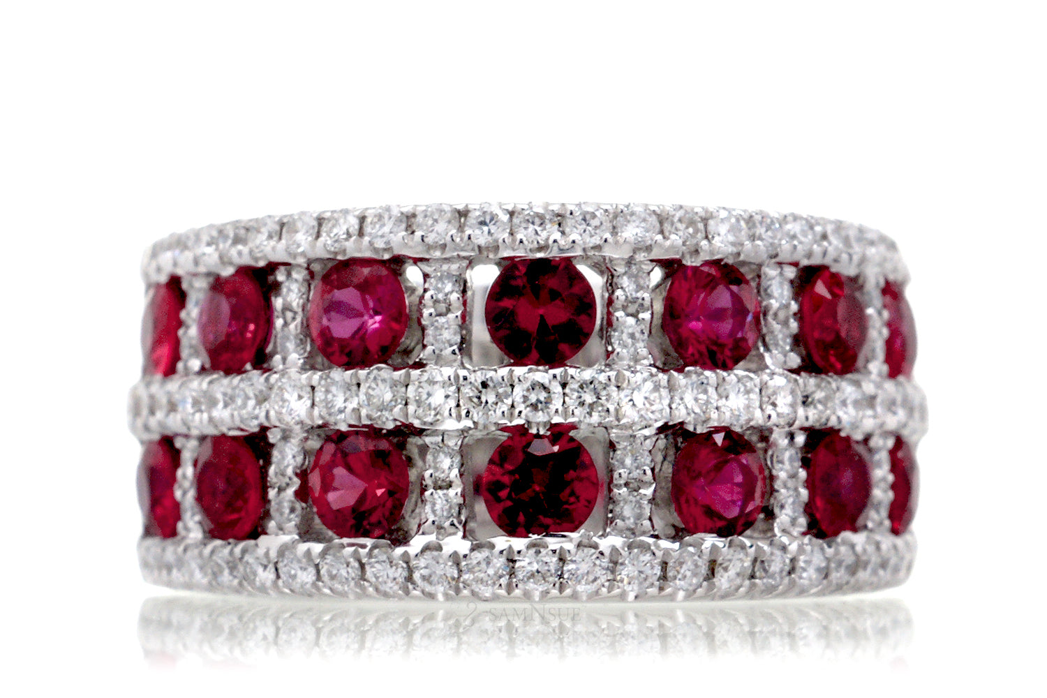 The Claudette Ruby Ring Anniversary Band – samNsue