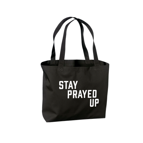 Stay Prayed Up Tote (Black) | Ambient Inks